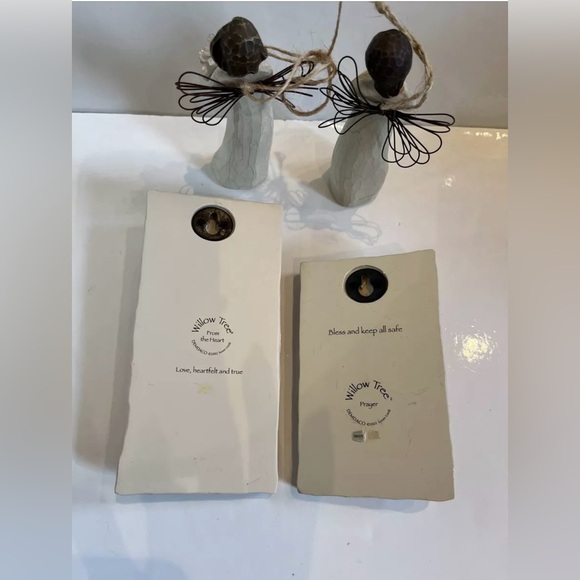 WILLOW Tree 1999-2002 Demdaco Tree Ornaments & Plaques From The Heart. Lot Of 4 - Picture 12 of 16